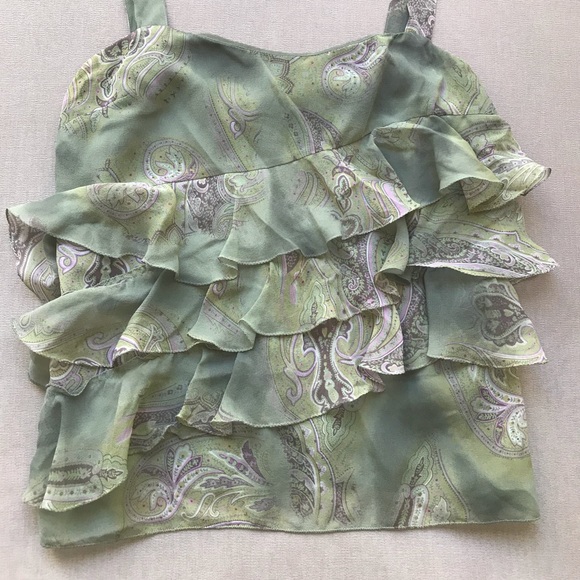 Too Cute! Delicate Ruffled Top - Picture 2 of 2